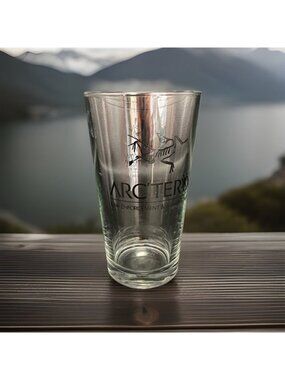 Arcteryx Glass Cup Tumbler Law Enforcement & Armned Forces LEAF Collectible HTF